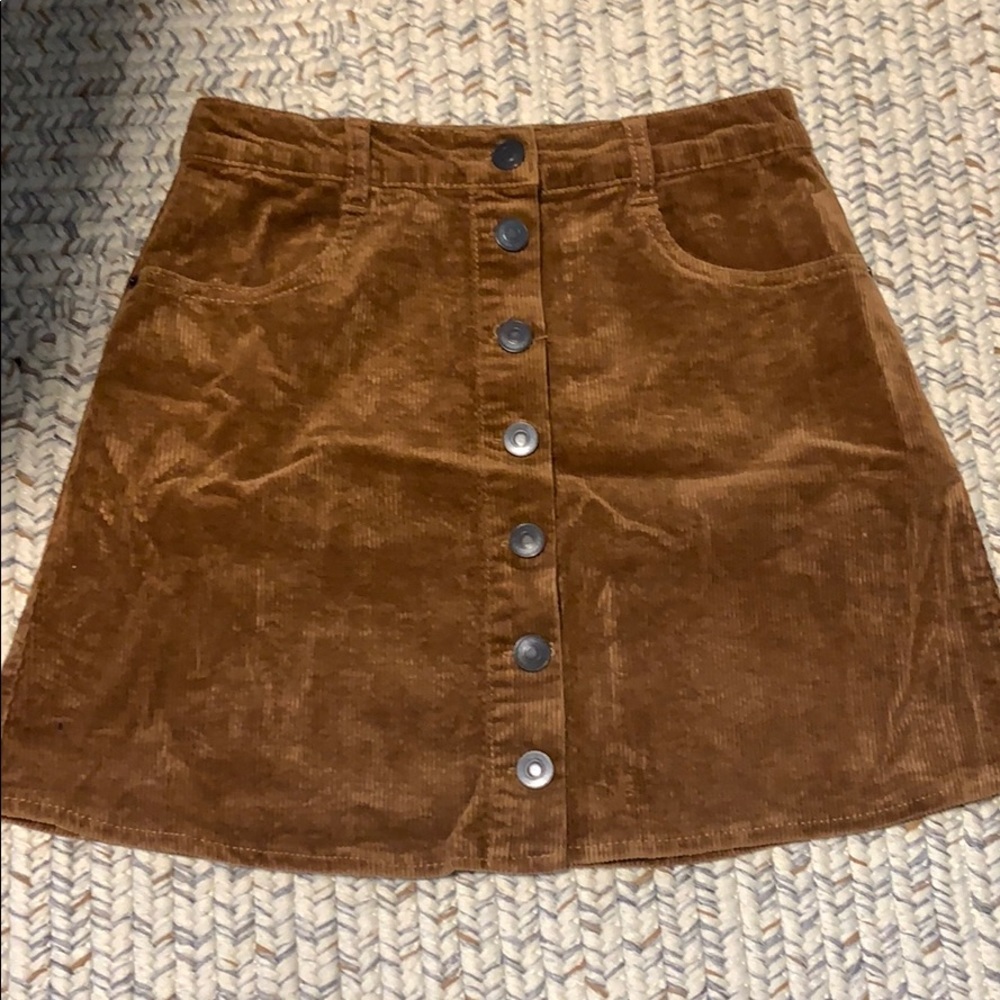 Corduroy Brandy skirt